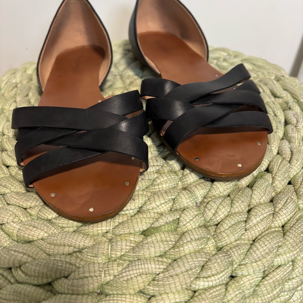 Madewell Black and Tan Sandals - Picture 7 of 10